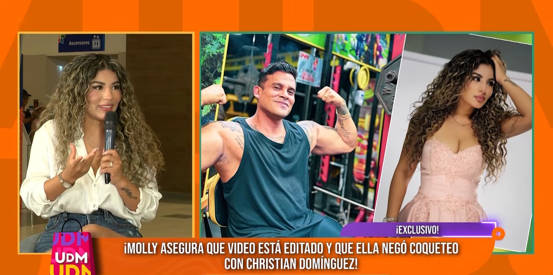 Cantante niega que haya tenido coqueteos con Christian Domínguez.