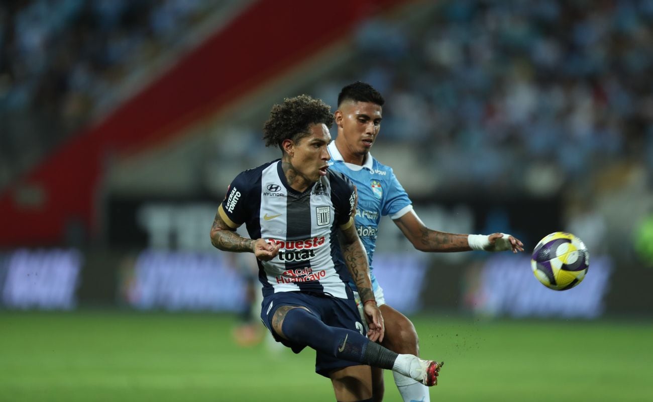 Así fue el gol de Paolo Guerrero ante Sporting Cristal. El goleador de Alianza Lima suma 2 goles en la Liga 1 Te Apuesto. (Foto: Gian Ávila / GEC)