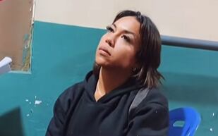 Dayanita en la comisaría