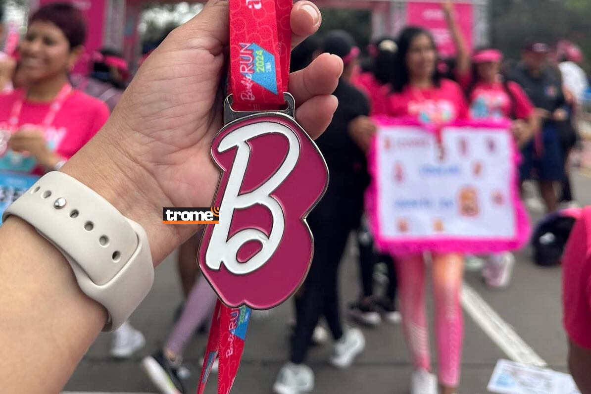Así se vivió el 'Barbie Run' que reunió en San Borja a fanáticos de Barbie y amantes del deporte. Evento celebró 65 años de la icónica muñeca. (Trome).