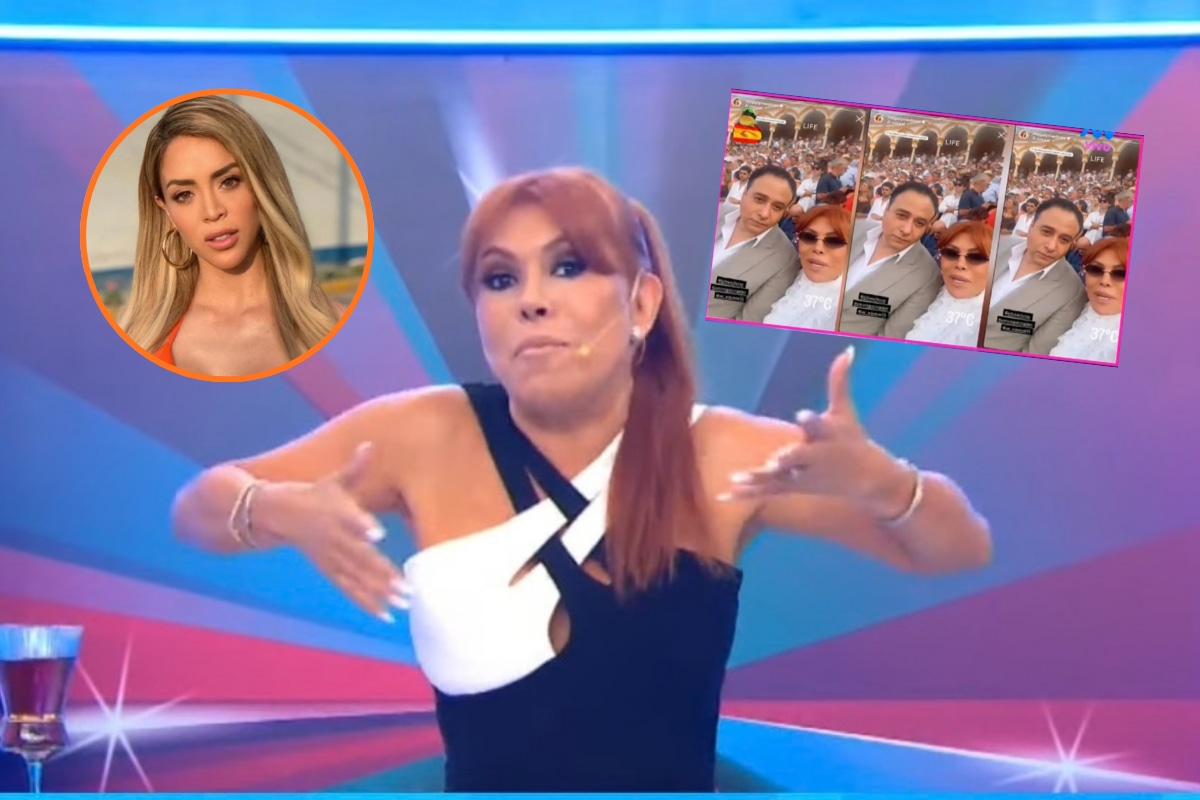 Magaly Medina brindó detalles del encuentro con Sir Winston en España. (Magaly TV / Redes sociales)