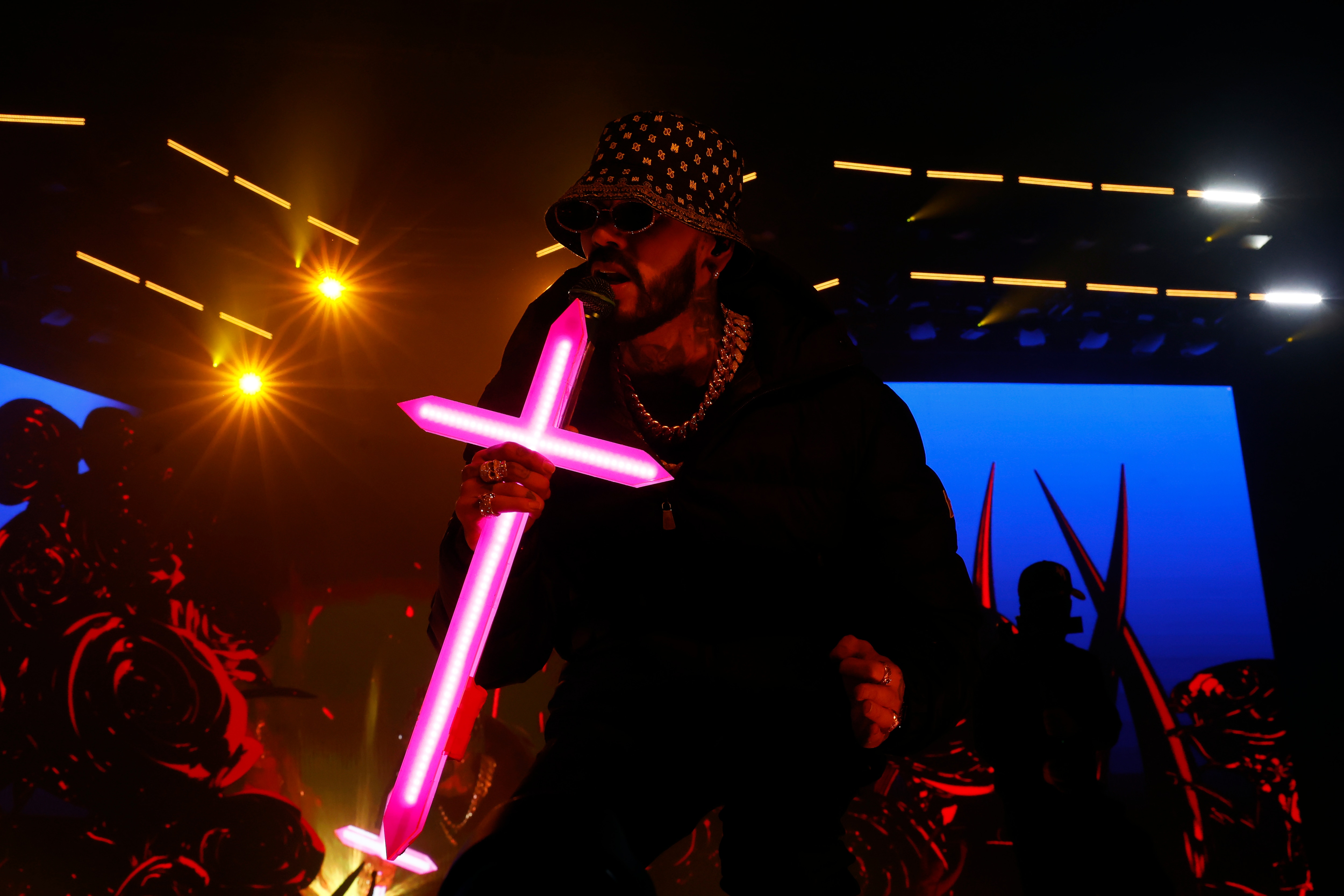 Anuel AA. Foto: EFE/ Jesús Diges