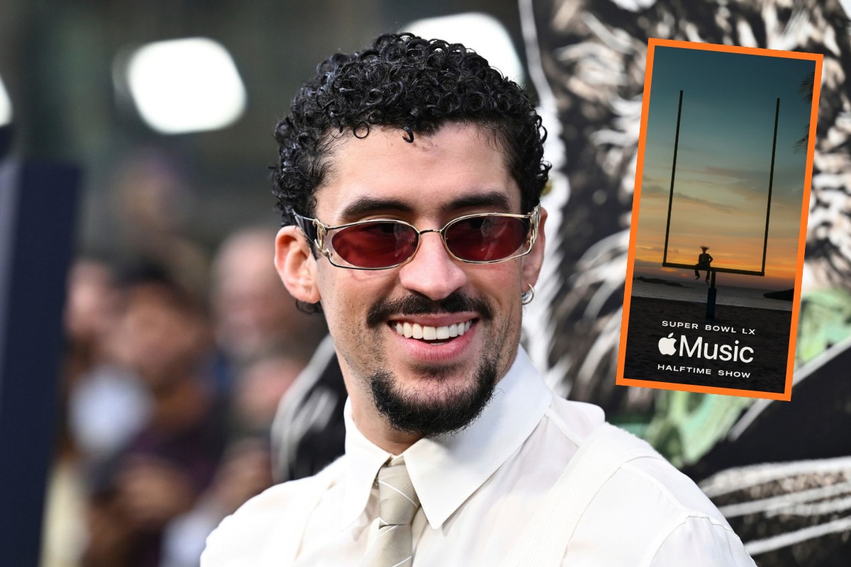 Bad Bunny será la estrella del show de medio tiempo del Super Bowl. (Agencias/ NFL)