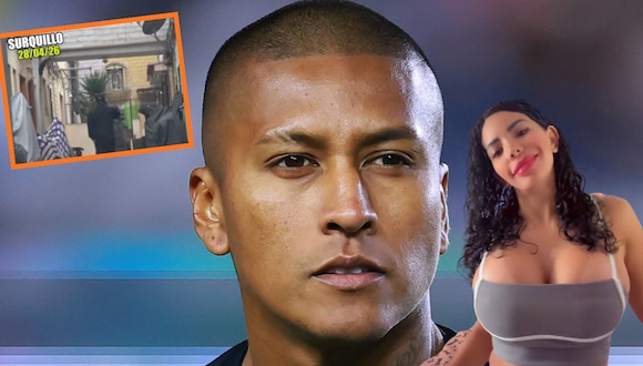 TROME - Pedro Aquino es el futbolista que ‘trampea’ pese a tener esposa: Es captado visitando a ‘La Chocolatita’