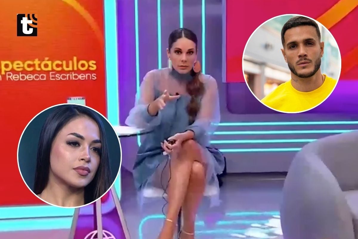 Rebeca Escribens destruye a Mario Irivarren por besar a otra mujer en Argentina.