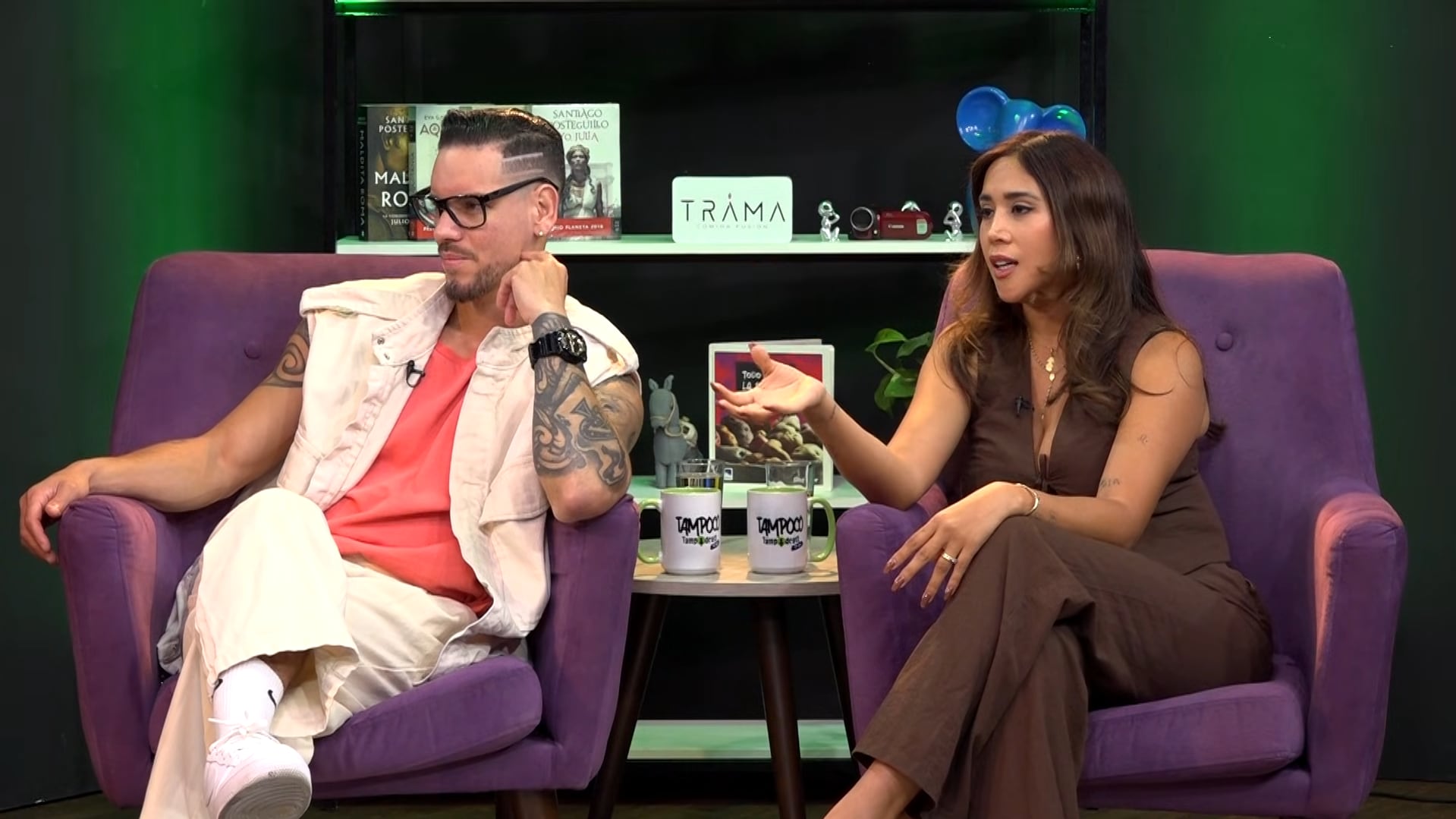Exconductora explica cómo se lleva con Ale Venturo. (YouTube: Tampodcast)