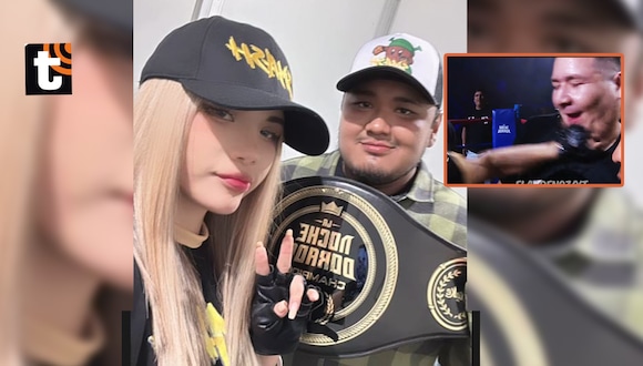 TROME - SandraSkins es criticada por tremendo puñete que le dio a Kingteca en La Noche Dorada