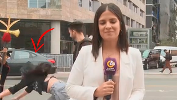 TROME | Pareja pasa roche en plena transmisión