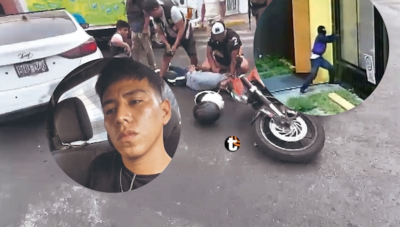 David Wenceslao Quino Murga (24) lideraba esta banda que se dedicaba a robar con la modalidad del 'combazo'.