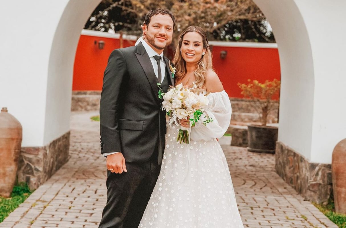 Ethel Pozo celebra su primer aniversario de bodas con Julián Alexander. (Foto: Instagram)