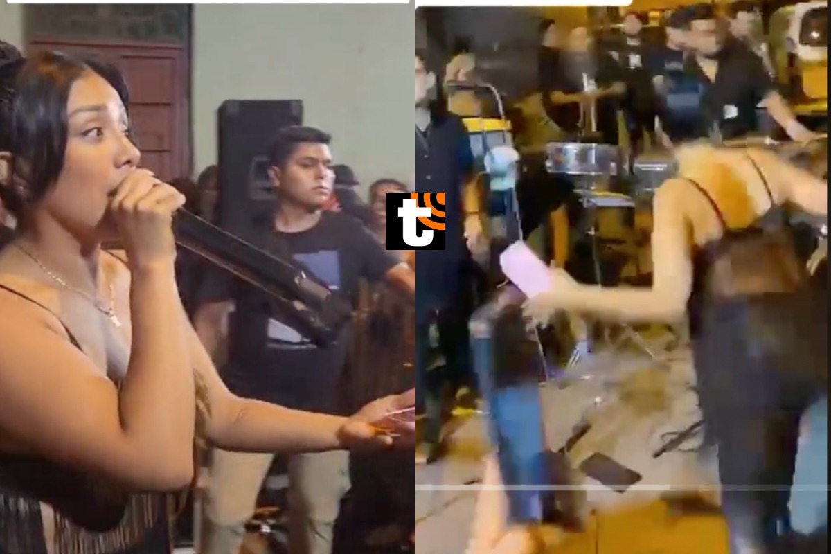 Kate Candela huye de concierto en Barrios Altos