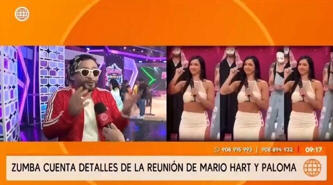 Zumba aclara rumores entre Paloma Fiuza y Mario Hart.
