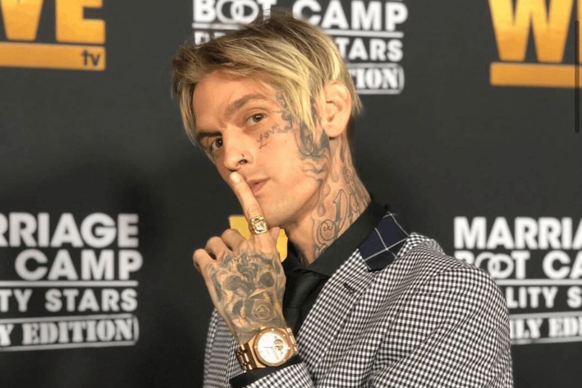 El hermano de Nick Carter tuvo un destacado paso por la música y protagonizó n reality show (Foto: Aaron Carter / Instagram)