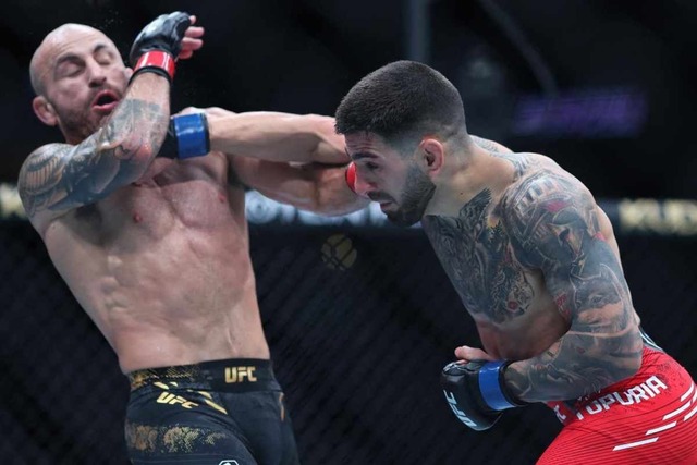 Revive las mejores postales que dejó el triunfo de Ilia Topuria sobre Alexander Volkanovski en el UFC. (Agencias)