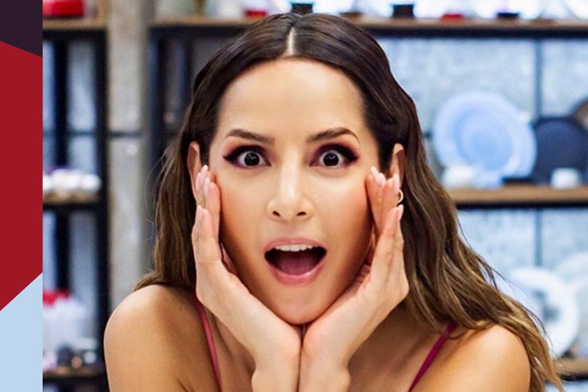 Carmen Villalobos sorprendida en una foto para las redes sociales (Foto: Carmen Villalobos / Instagram)