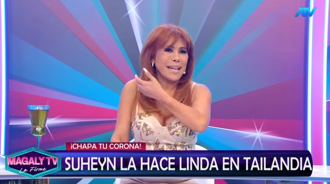 Magaly Medina envió mensaje a Suheyn Cipriani tras el certamen.