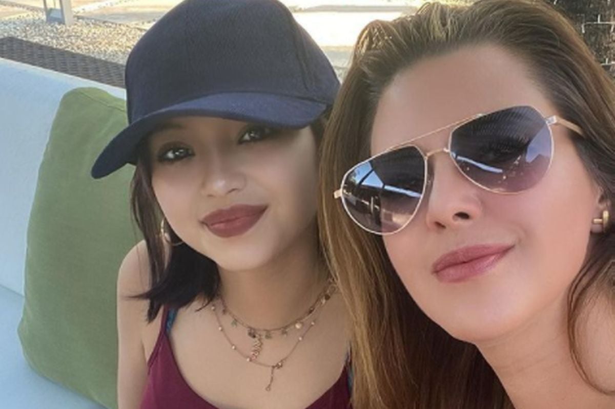 La actriz no duda en compartir en sus redes sociales fotos con su hija Dinorah Valentina (Foto: Alicia Machado / Instagram)