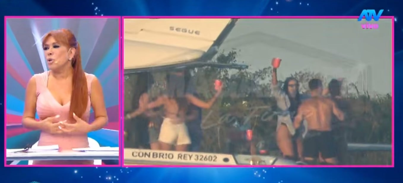 Magaly criticó a Said Palao tars 'ampay'.