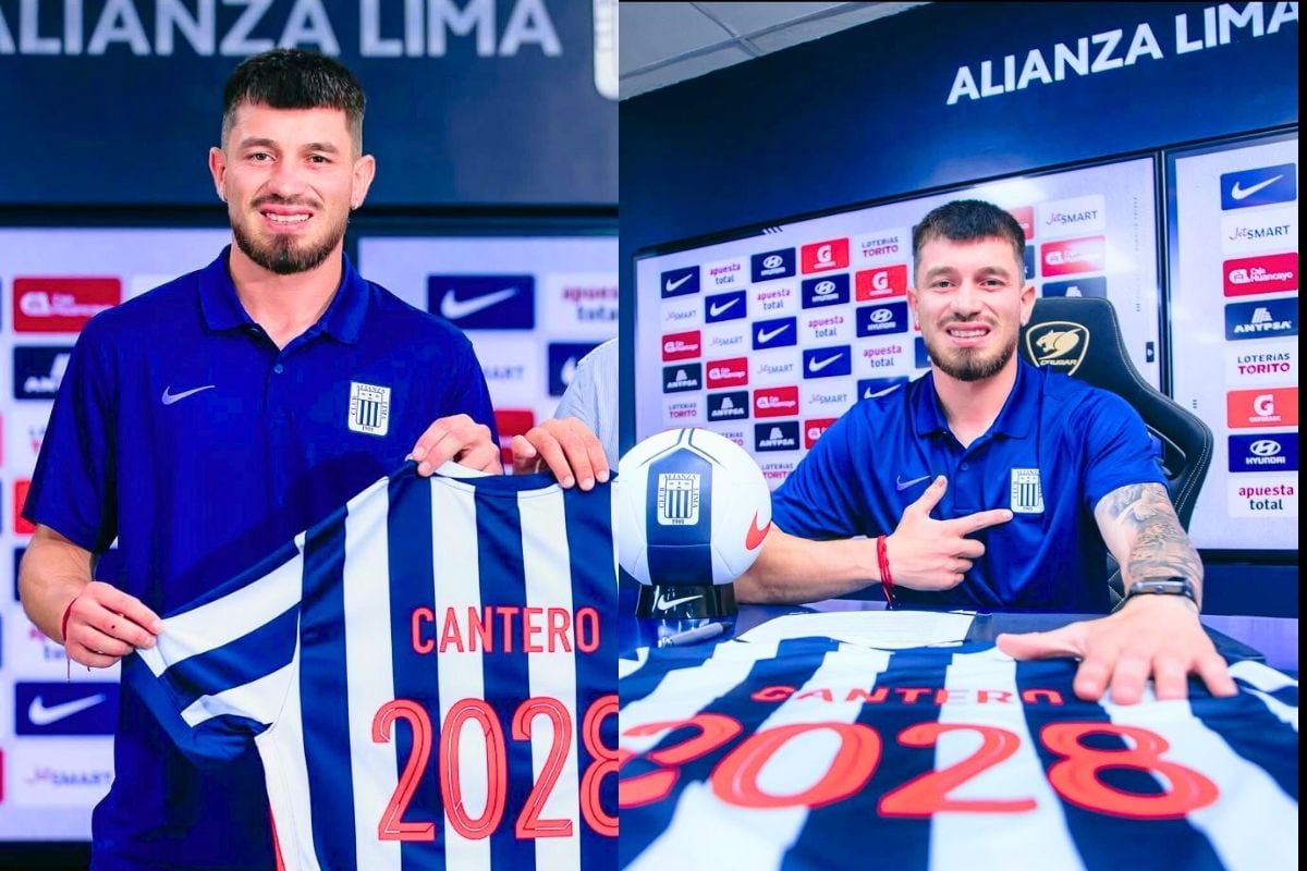 Alianza LIma hizo oficial renovación con Alan Cantero (Foto: @AlianzaLIma)