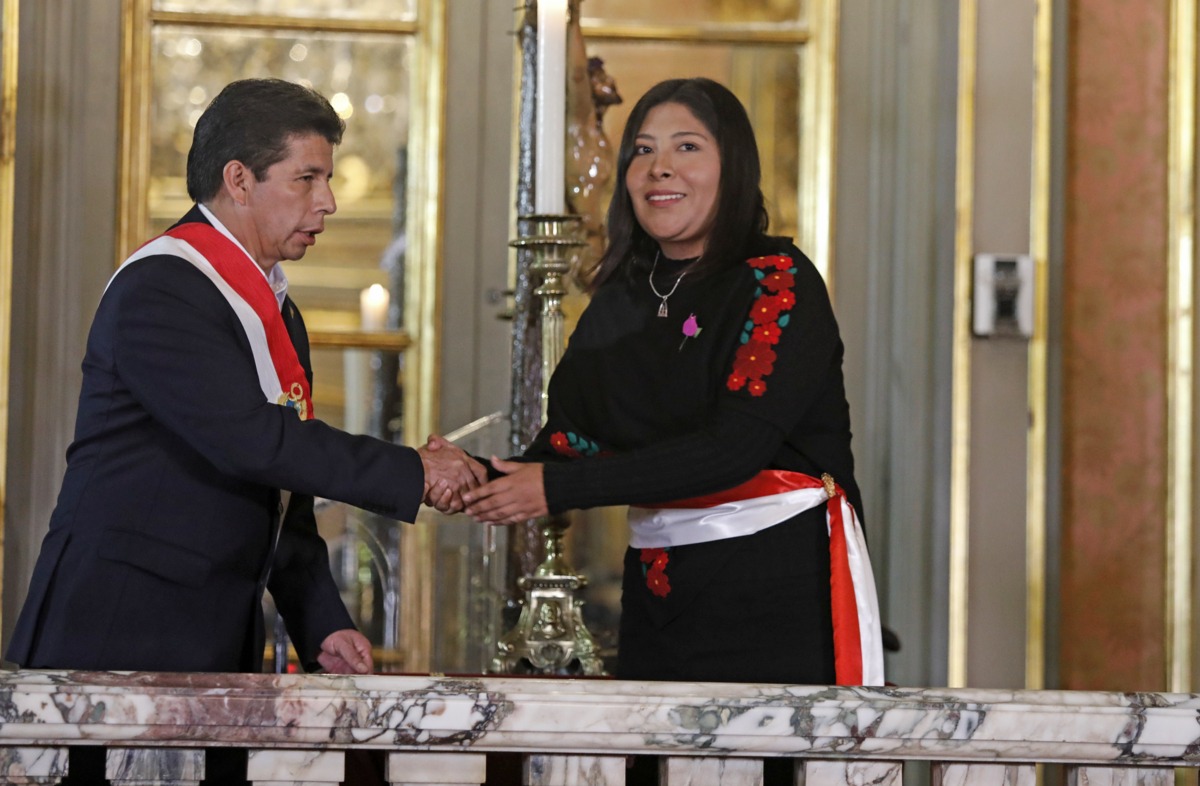 Castillo y Chávez son acusados por infringir la Carta Magna tras golpe de Estado del 7 de diciembre del 2022. Foto: Archivo GEC