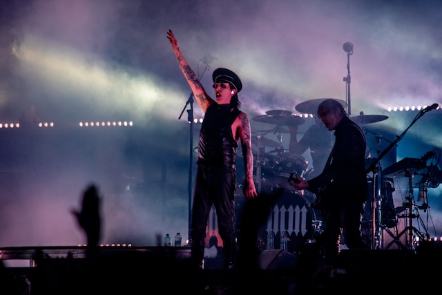 Marilyn Manson en el Vivo x el Rock 2025. Foto: Trome