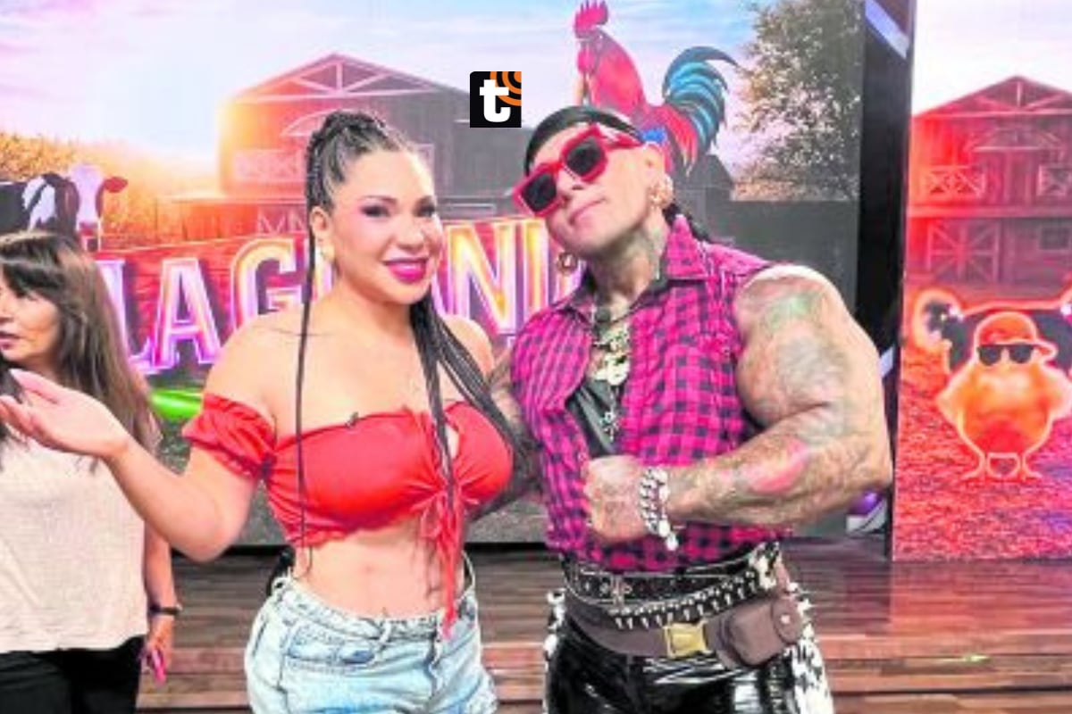 La Mackyna y su pareja Norka.