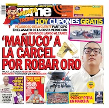‘MAÑUCO’ A LA CÁRCEL POR ROBAR ORO