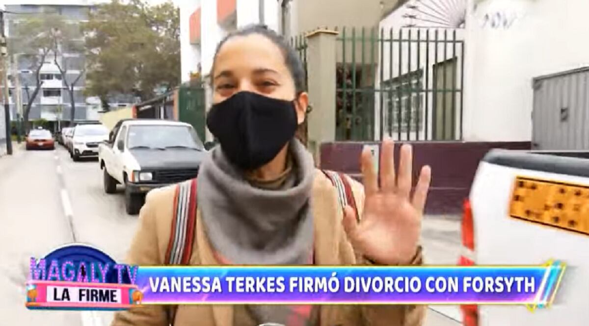 Vanessa Terkes estuvo casada con George Forsyth. (Foto: Captura Magaly TV: La Firme).
