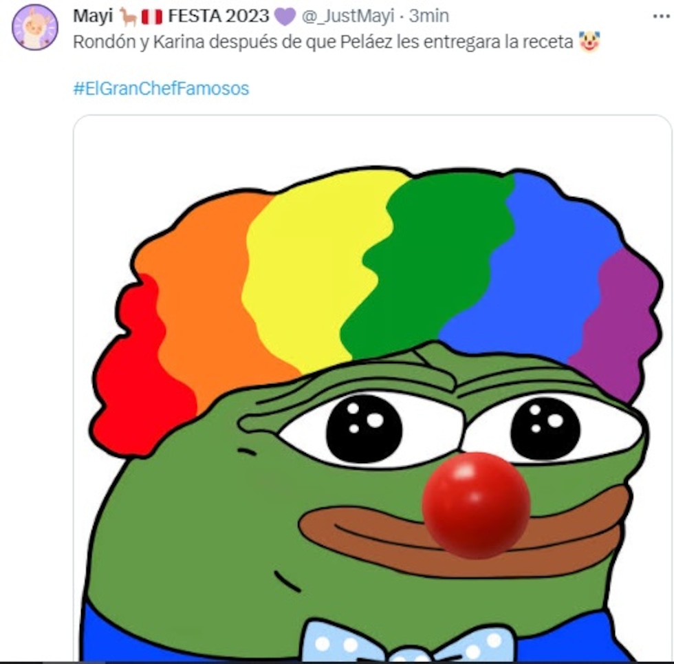 En Twitter, usarios de redes sociales mostraron toda su emoción por la gran final de 'El Gran Chef Famosos' con divertidos memes