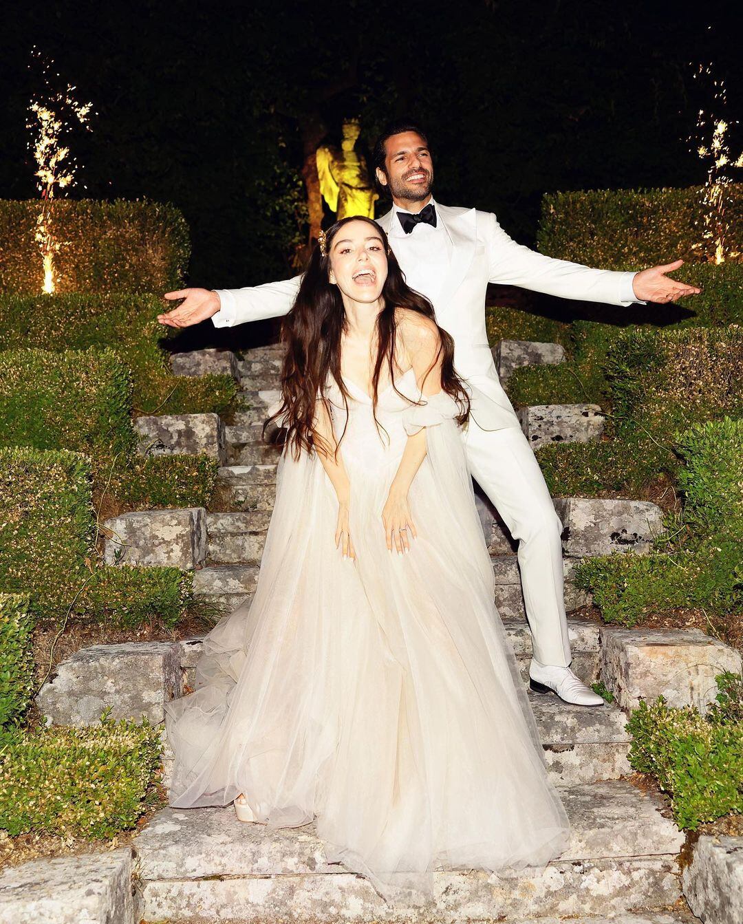 Los actores turcos realizaron una fiesta por todo lo alto con más de 50 invitados (Foto: Özge Gürel/ Instagram)