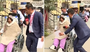 ¡Susto en jornada electoral! Adulta mayor en silla de ruedas casi sufre accidente al acudir a votar
