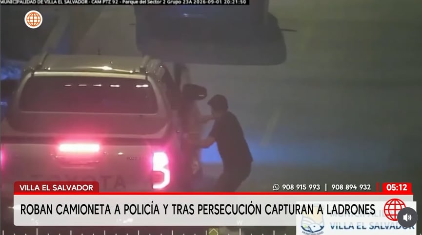 Policía en franco fue el blanco de delincuentes en VES.