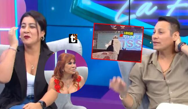 Esposa de Luigui Carbajal y Magaly Medina se recuerdan del "ampay" de él.