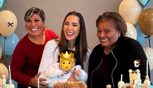 Ana Paula y cómo celebró el cumplemes de su hijo con Doña Peta y Paolo en Lima: Cantaron en portugués y más