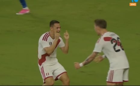 Jairo Vélez de un tiro esquina anota el segundo tanto de la selección ante Haití | VIDEO