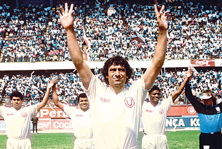 Germán Leguía ganó dos título con la "U" y fue capitán del equipo varias temporadas.