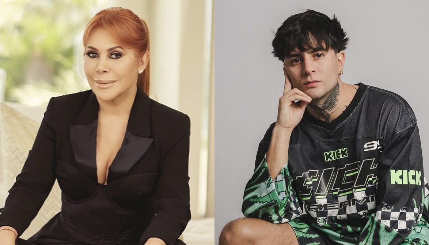 Magaly Medina y el streamer Diealis