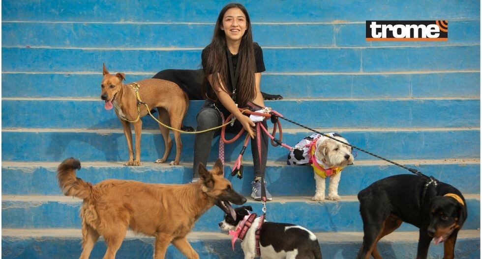 Desde muy pequeña, Gabriela ha estado ligada a estos animalitos. (Foto: Trome)