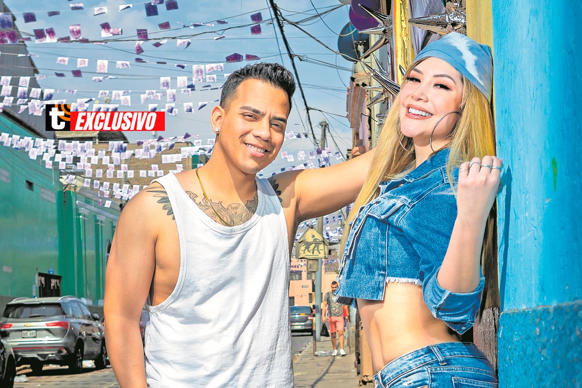 Claudia Serpa y Jean Pierre. Foto: Allenguino Quintana.