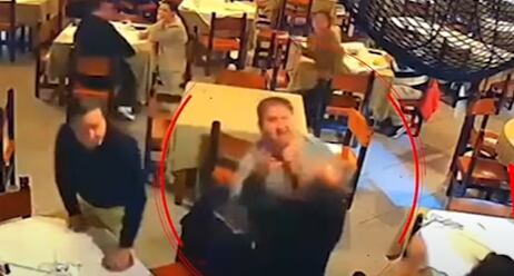 Pelea en restaurante de La Molina