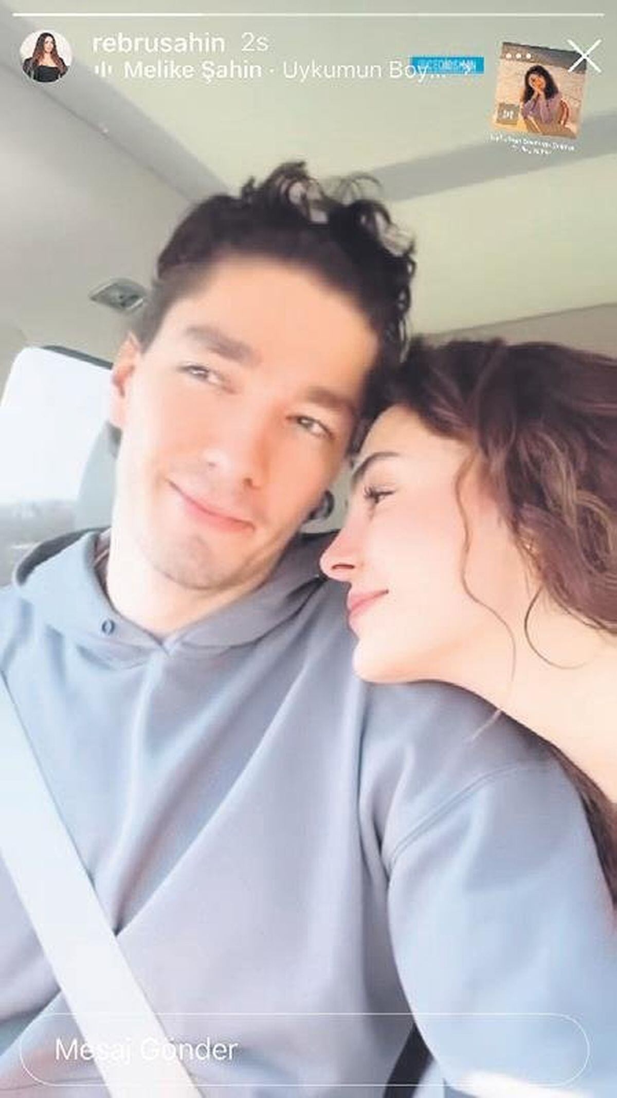 Ebru Şahin y Cedi Osman en un momento romántico (Foto: Ebru Şahin/Instagram)