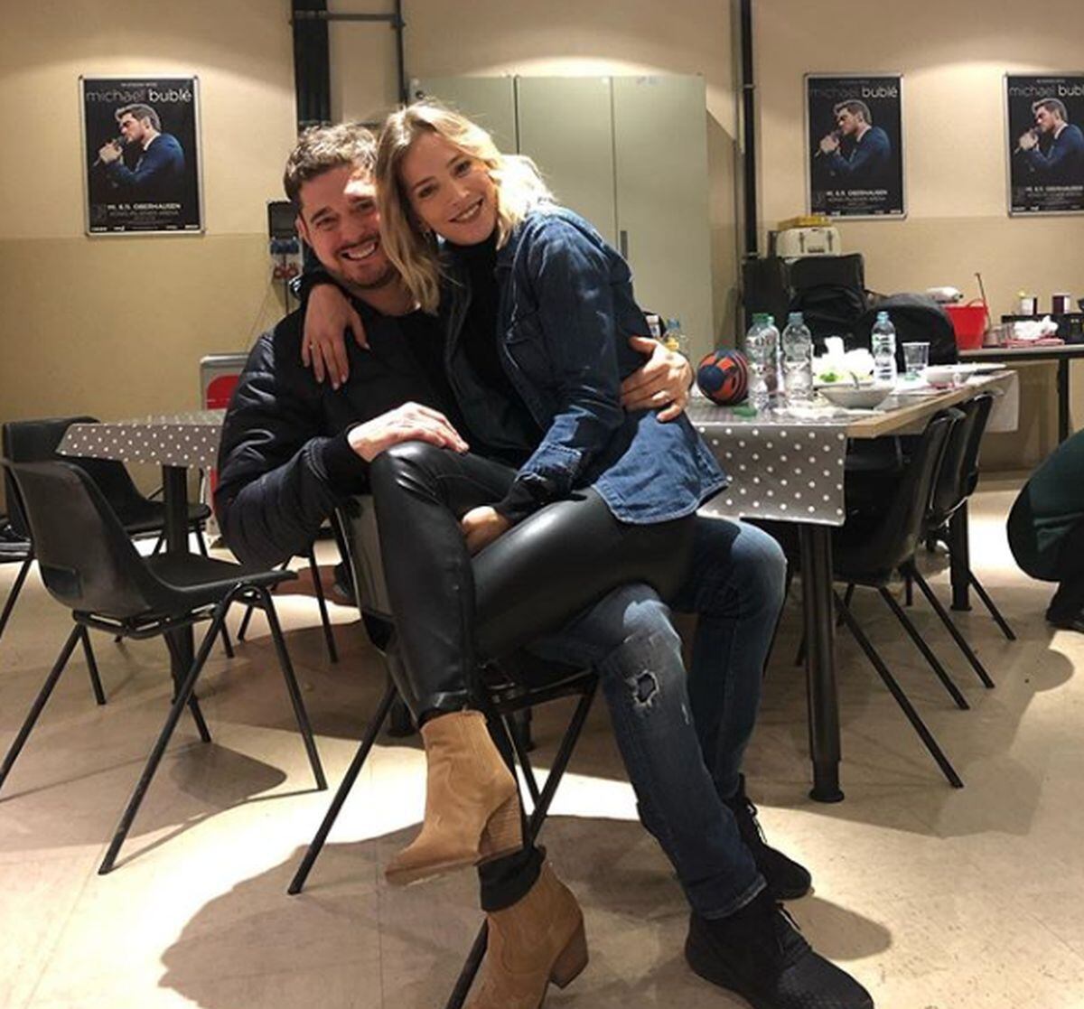 Luisana Lopilato y Michael Bublé supieron superar la diferencia de idiomas cuando se conocieron (Foto: Instagram)