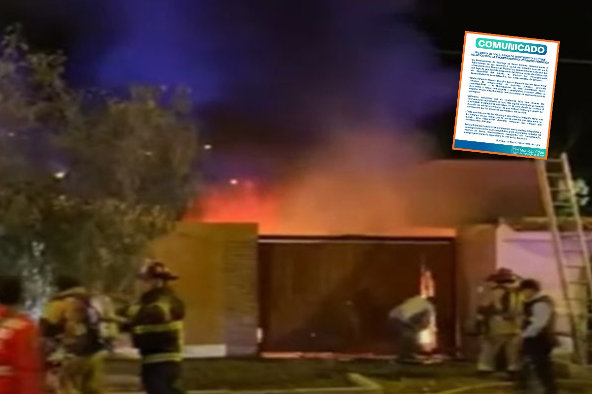 Municipalidad de Surco se pronunció por incendio que acabó con la vida de madre e hija. (Captura Tv)