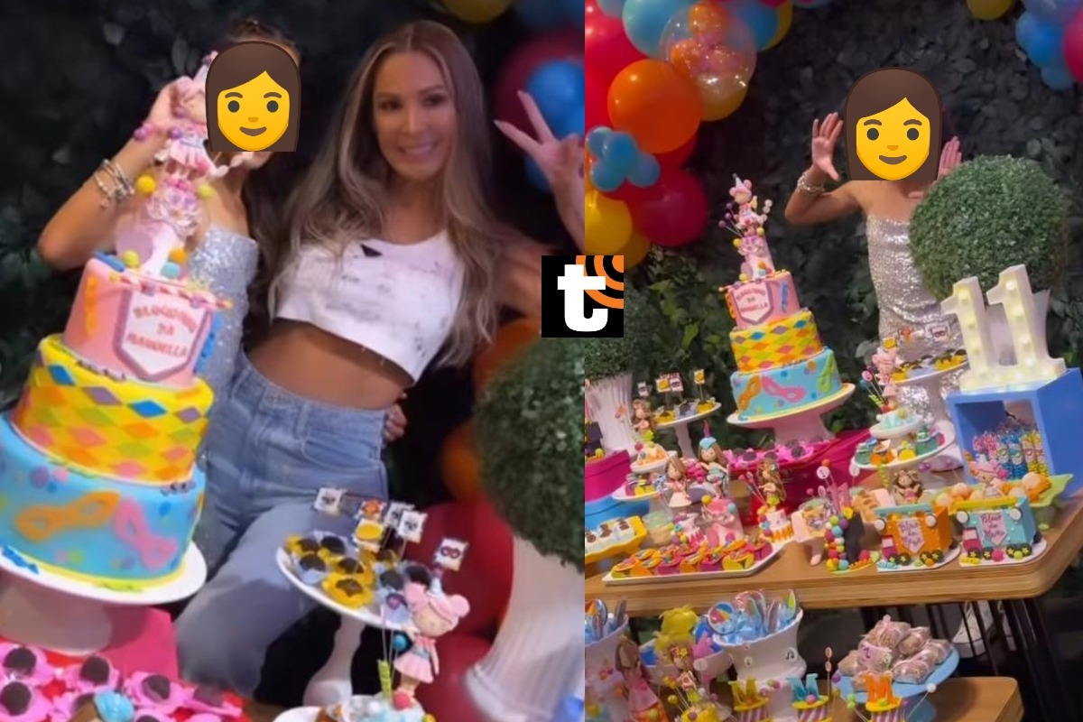 Ana Paula y el FIESTÓN por cumple de su hija mayor antes de venir al Perú:
