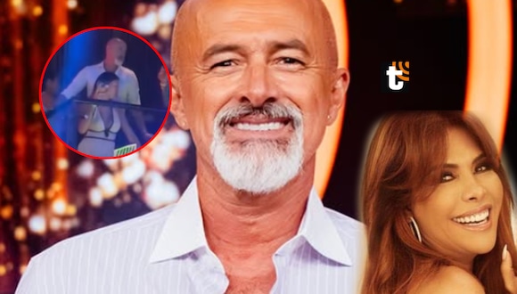 TROME- Magaly se burla de ‘Cachín’ al verlo ‘juerguear’ un miércoles: “La crisis de la tercera edad”