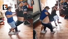 ¡Terrible ataque en el Rímac! Cámara capta cómo persiguen a hombre y lo apuñalan dentro de un spa