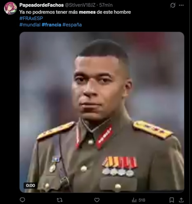 Mira los mejores memes de la derrota de Francia ante España. (Redes sociales)