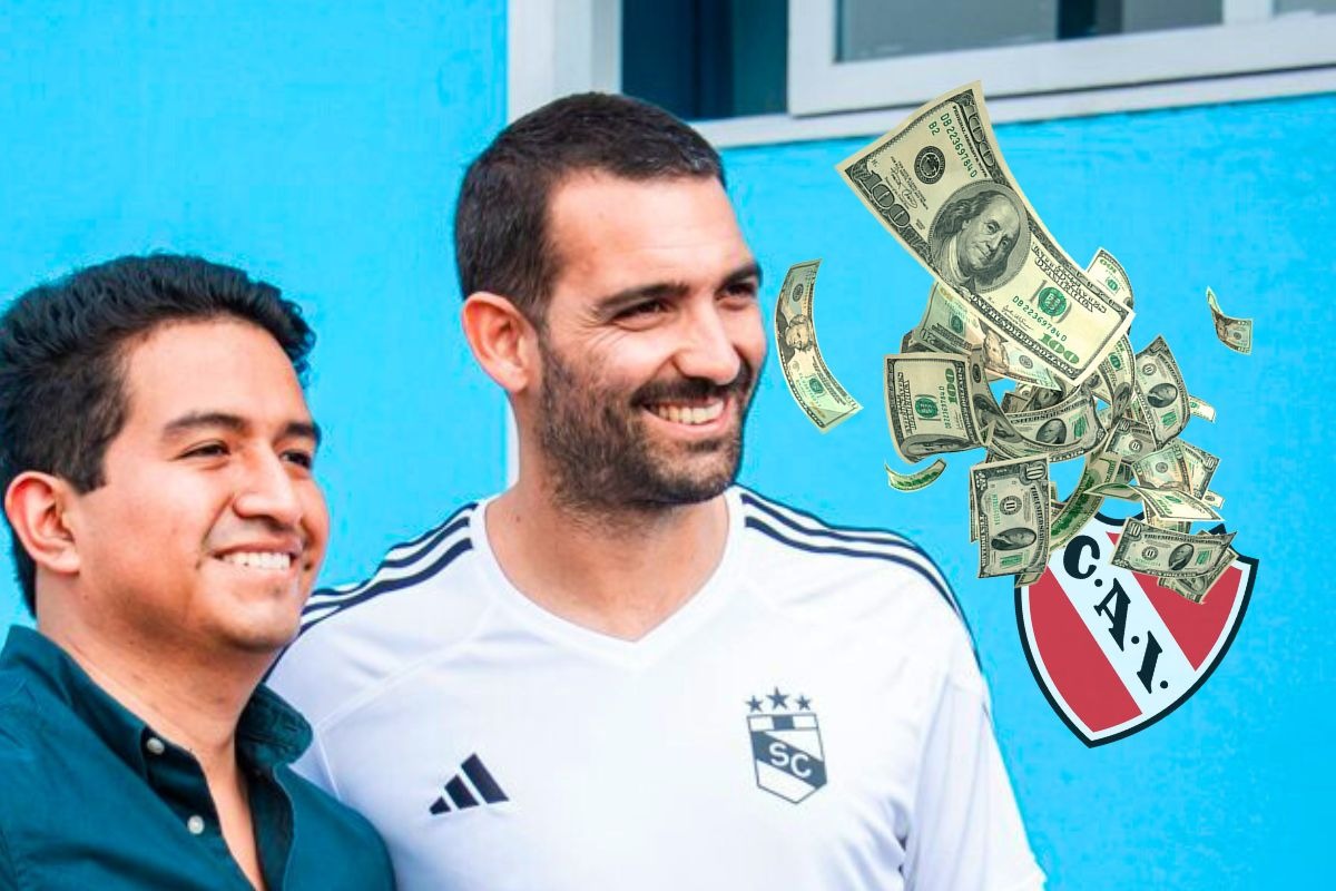 Martín Cauteruccio en problemas con Independiente de Argentina (Foto: @ClubSCristal)