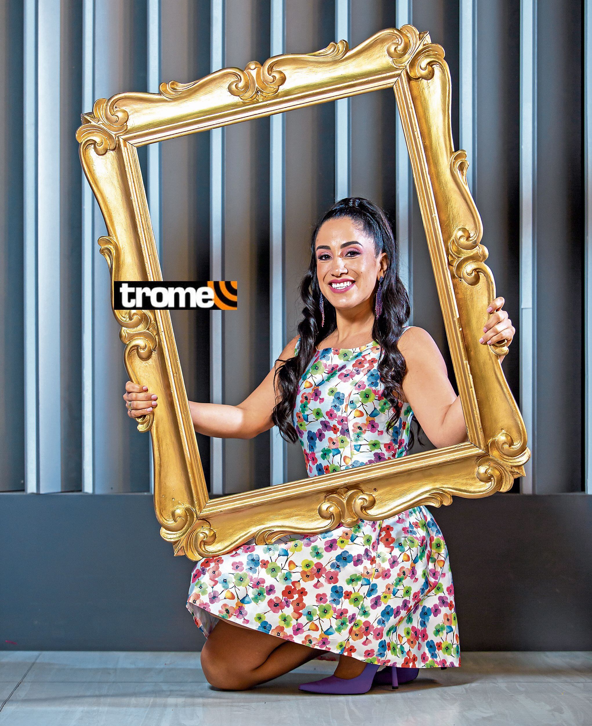 Nelly Rossinelli en entrevista con Trome. (Foto: Allengino Quintana)