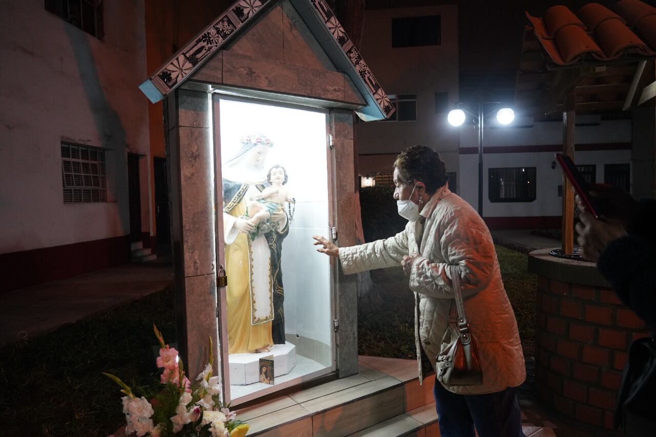 Inauguran Pozo de los deseos de Santa Rosita en Pueblo Libre